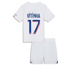 Paris Saint-Germain Vitinha Ferreira #17 kläder Barn 2022-23 Tredje Tröja Kortärmad (+ korta byxor)